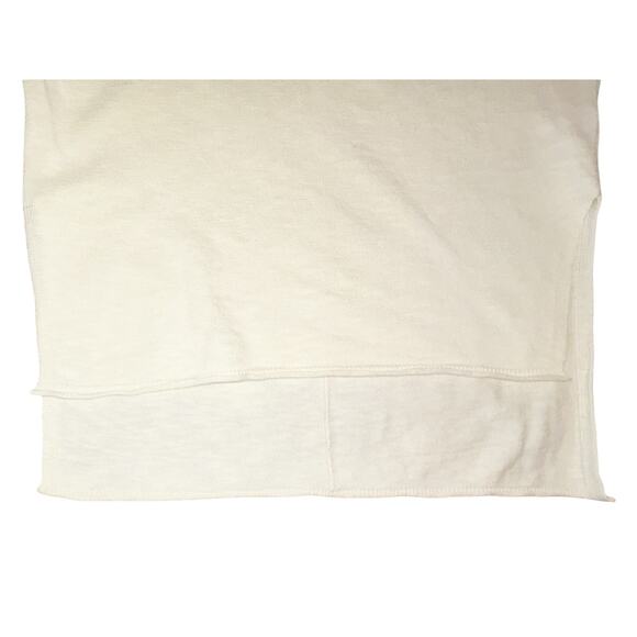 FP Beach Free People Lightweight Sweater XS Ivory Boho Minimalist Coastal EUC - Picture 10 of 12